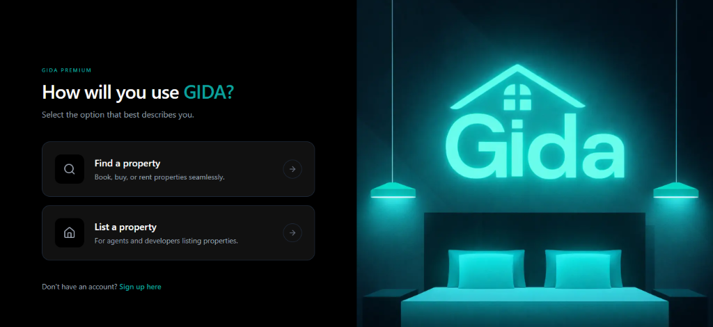 Gida Premium Housing — Real Estate Platform