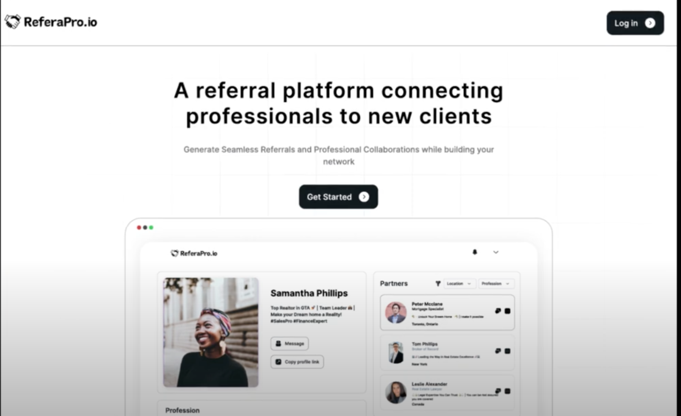 ReferraPro Job Referral Website